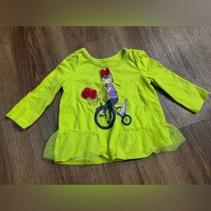 Baby girl long sleeve shirt